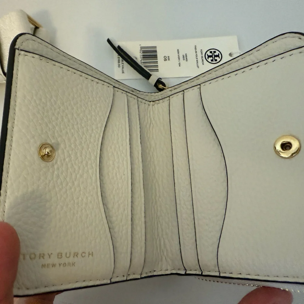 Tory Burch Thea Satchel & Wallet Set – New Ivory – NWT - Picture 10 of 13